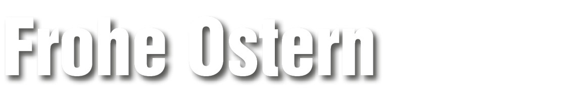 Frohe Ostern