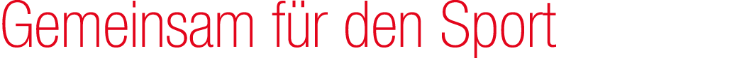 Gemeinsam f r den Sport