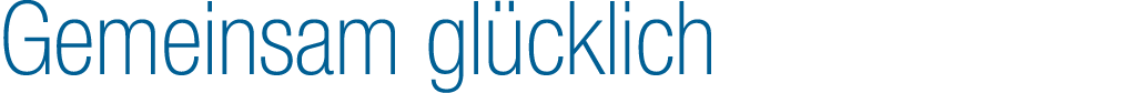 Gemeinsam gl cklich