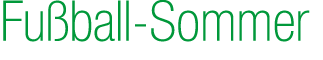 Fu ball Sommer 