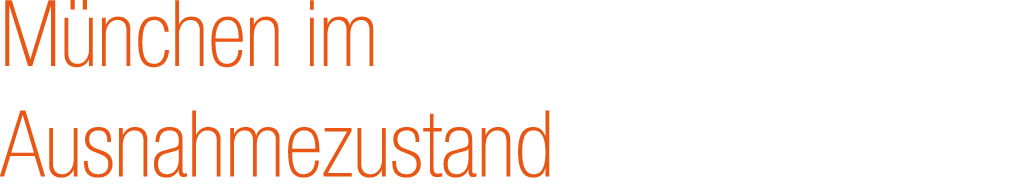 M nchen im Ausnahmezustand 
