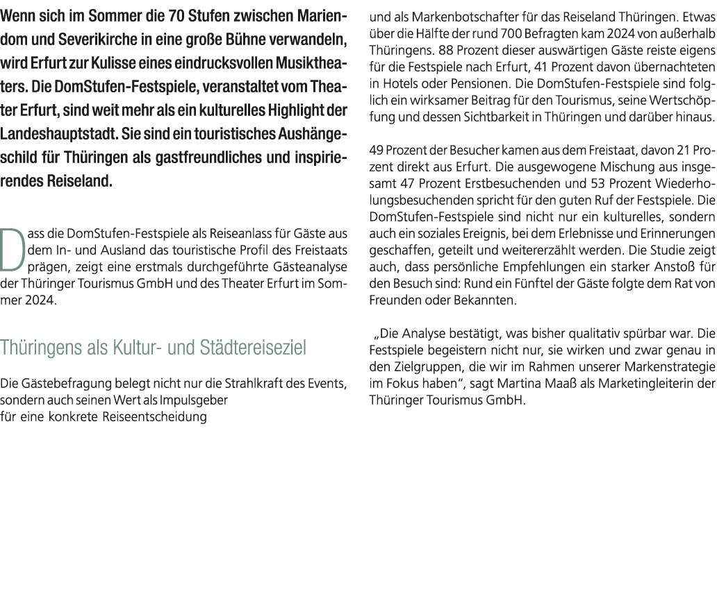 Wenn sich im Sommer die 70 Stufen zwischen Mariendom und Severikirche in eine gro e B hne verwandeln, wird Erfurt zur...