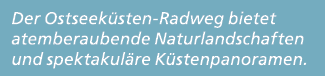Der Ostseek sten Radweg bietet atemberaubende Naturlandschaften und spektakul re K stenpanoramen.