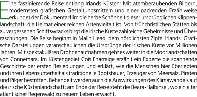 Eine faszinierende Reise entlang Irlands K sten: Mit atemberaubenden Bildern, modernsten grafischen Gestaltungsmittel...