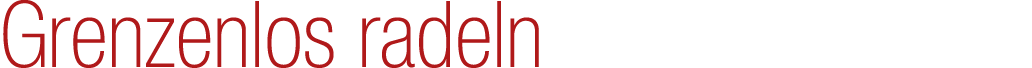 Grenzenlos radeln 