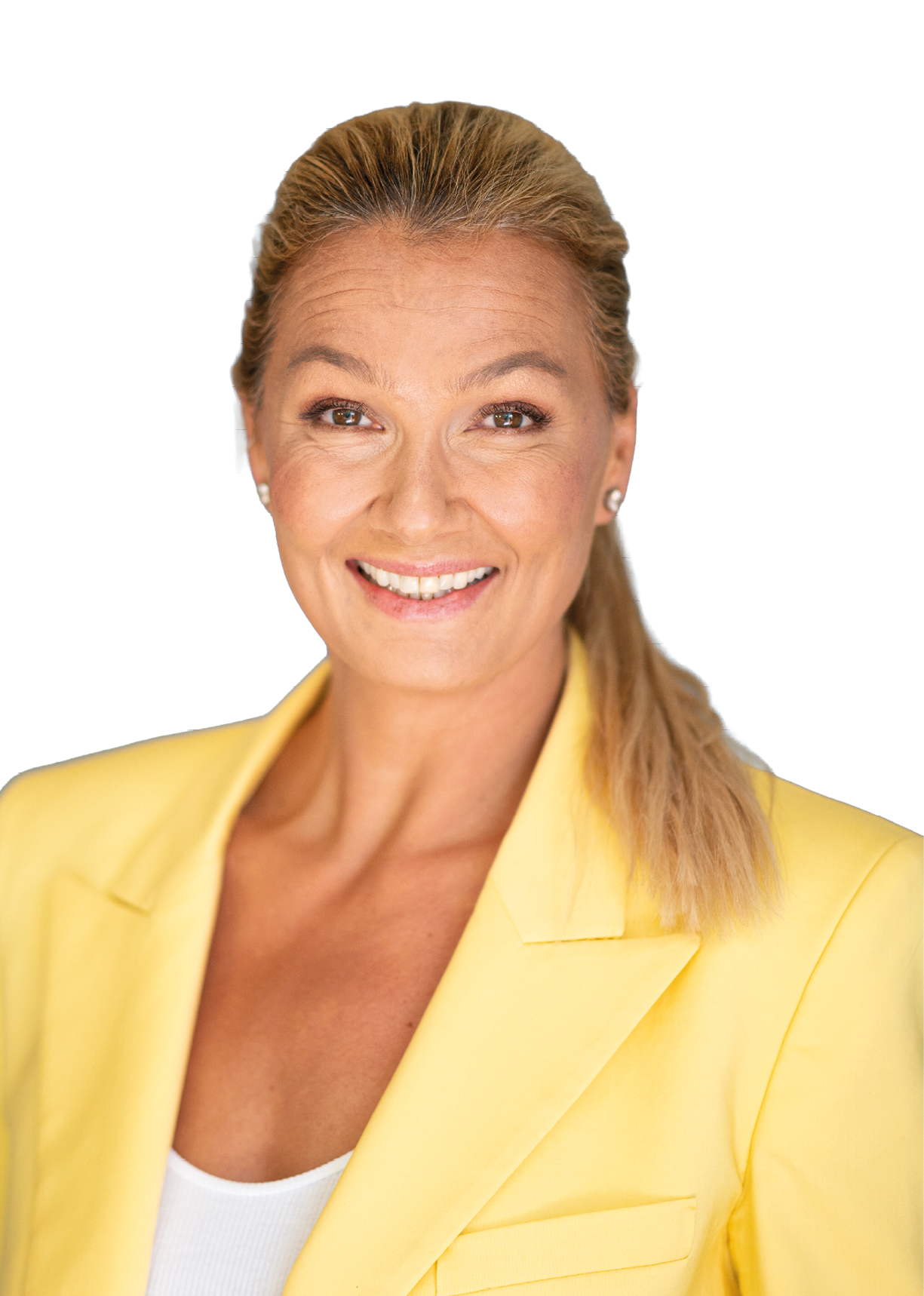 Franziska van Almsick, ehemalige deutsche Profi-Schwimmerin, aufgenommen w hrend eines PR-Termins im Arriba-Erlebnisbad.