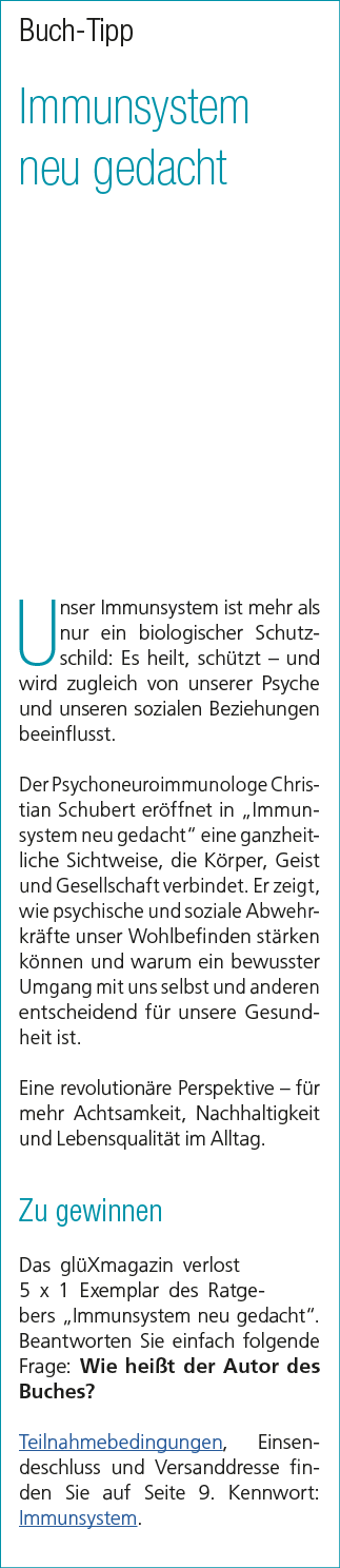 Buch Tipp Immunsystem neu gedacht Unser Immunsystem ist mehr als nur ein biologischer Schutzschild: Es heilt, sch tzt...
