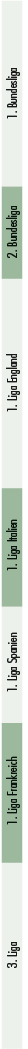 3. Liga, 1. Liga Frankreich, 1. Liga Spanien, 1. Liga Italien,1. Liga England,2. Bundesliga,1. Bundesliga
