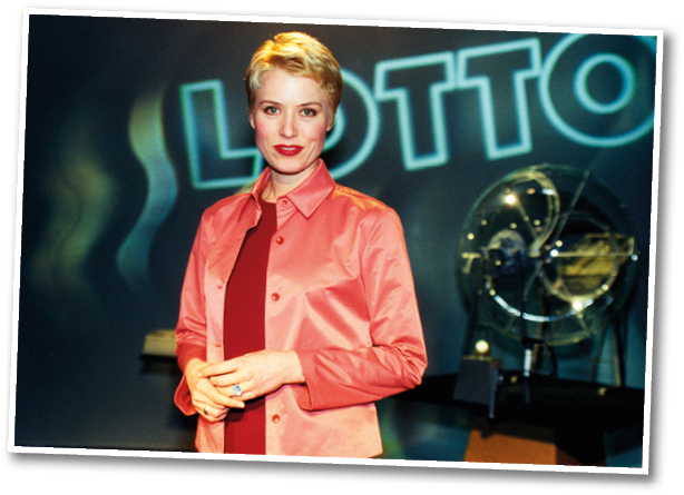HESSISCHER RUNDFUNK. Letzte Lotto-Liveziehung im Ersten: Franziska Reichenbacher, Lottofee seit 1998 (Audnahme aus dem Jahr 1998). © HR/Jens Werner - honorarfrei, Verwendung gem der AGB im engen inhaltlichen, redaktionellen Zusammenhang mit genannter HR-Sendung bei Nennung “Bild: HR/Jens Werner" (S2). HR/Pressestelle 069/155 -4954, Fax -3005.