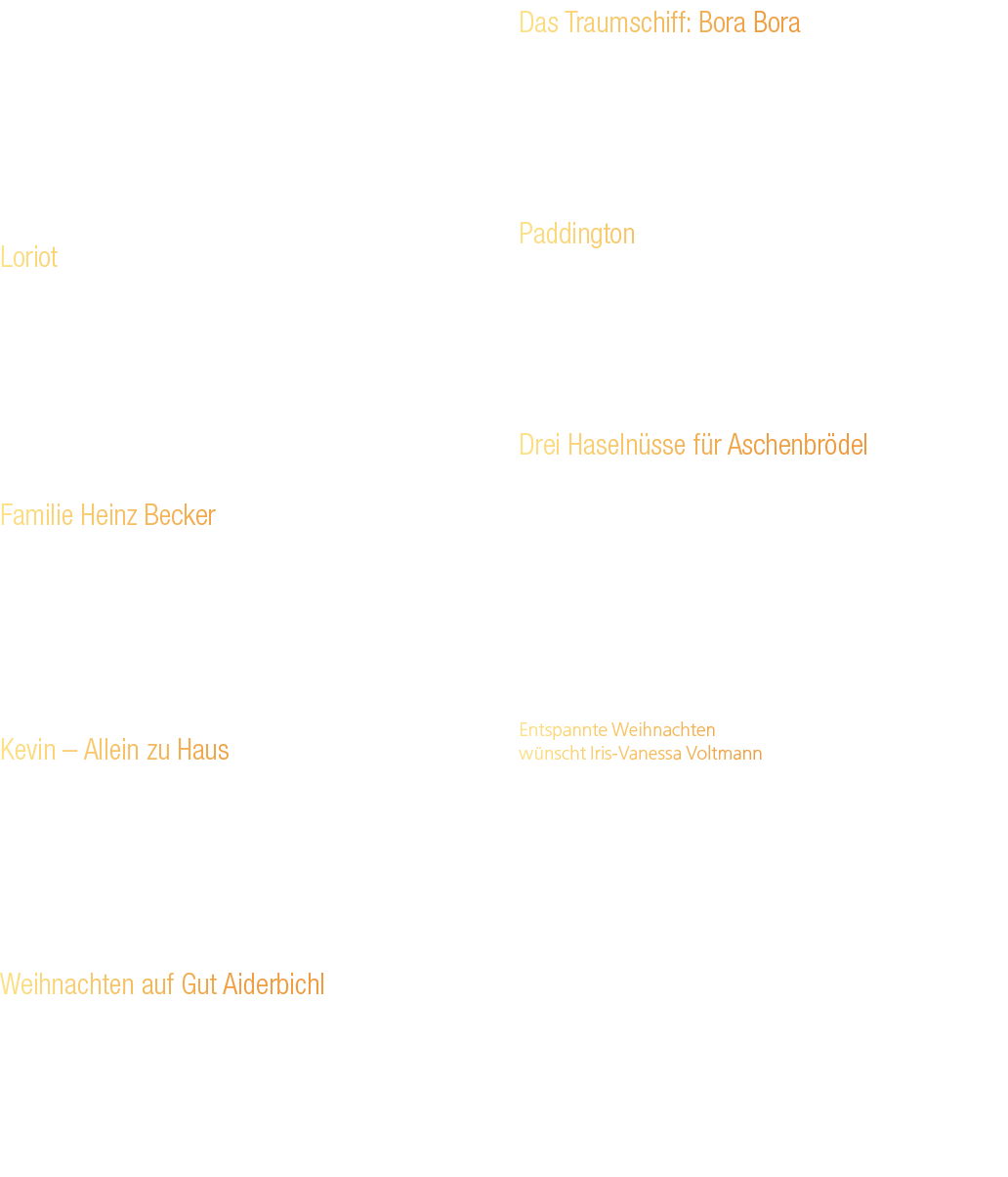 Loriot Weihnachten bei Familie Hoppenstedt: „Fr her war mehr Lametta“, n rgelt Opa Hoppenstedt (Loriot). Wenigstens d...