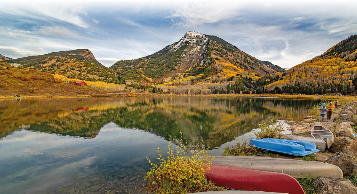 Beaver ake, Marble, Colorado, USA
