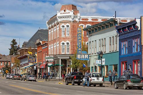 Harrison Avenue, Leadville, Colorado, USA
