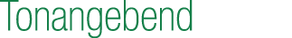 Tonangebend
