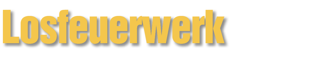 Losfeuerwerk