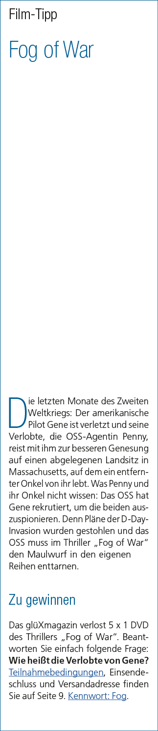 Film Tipp Fog of War Die letzten Monate des Zweiten Weltkriegs: Der amerikanische Pilot Gene ist verletzt und seine V...