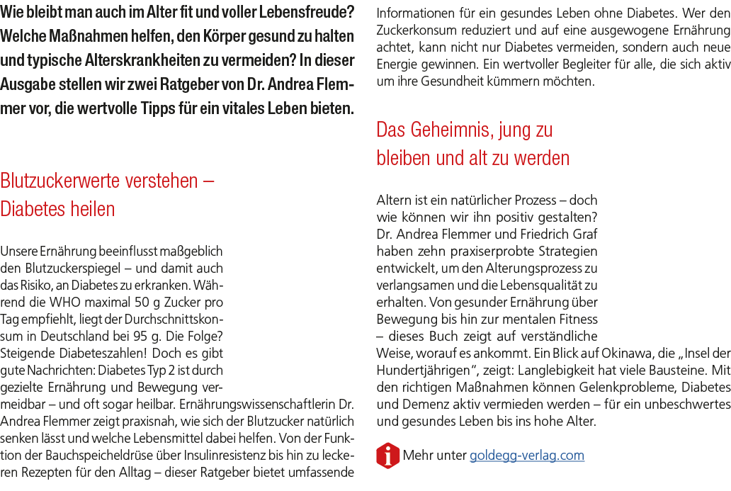 Wie bleibt man auch im Alter fit und voller Lebensfreude? Welche Ma nahmen helfen, den K rper gesund zu halten und ty...