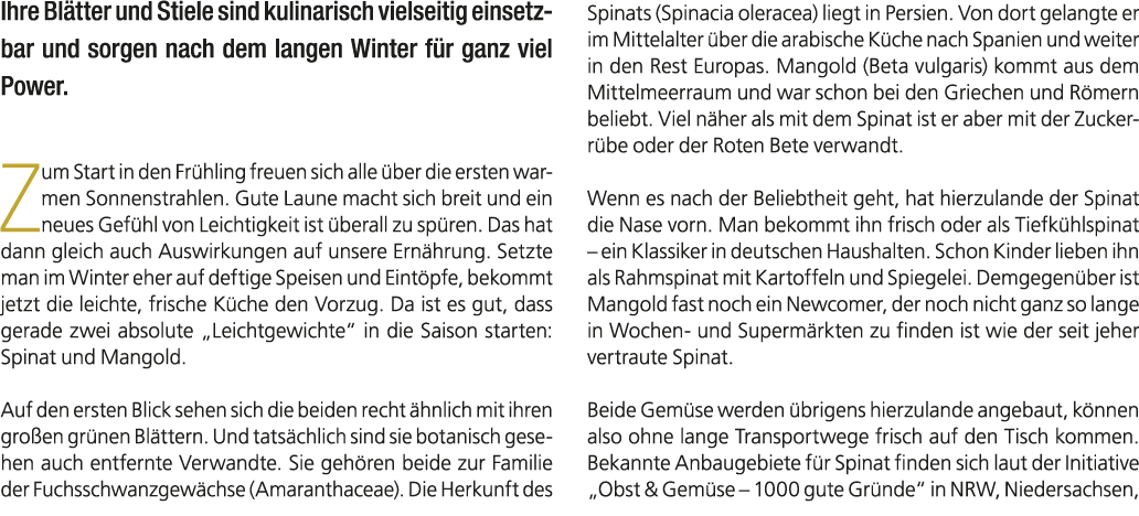 Ihre Bl tter und Stiele sind kulinarisch vielseitig einsetzbar und sorgen nach dem langen Winter f r ganz viel Power....