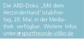 Die ARD Doku „Mit dem Herz in der Hand“ ist ab Freitag, 28. Mai, in der Mediathek verf gbar. Weitere Infos unter ￼ sp...