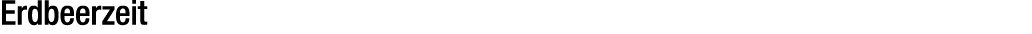 Erdbeerzeit