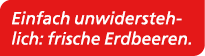 Einfach unwiderstehlich: frische Erdbeeren. 