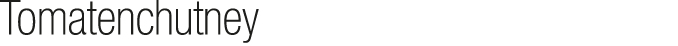 Tomatenchutney