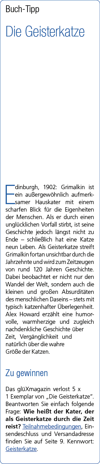 Buch Tipp Die Geisterkatze Edinburgh, 1902: Grimalkin ist ein au ergew hnlich aufmerksamer Hauskater mit einem scharf...
