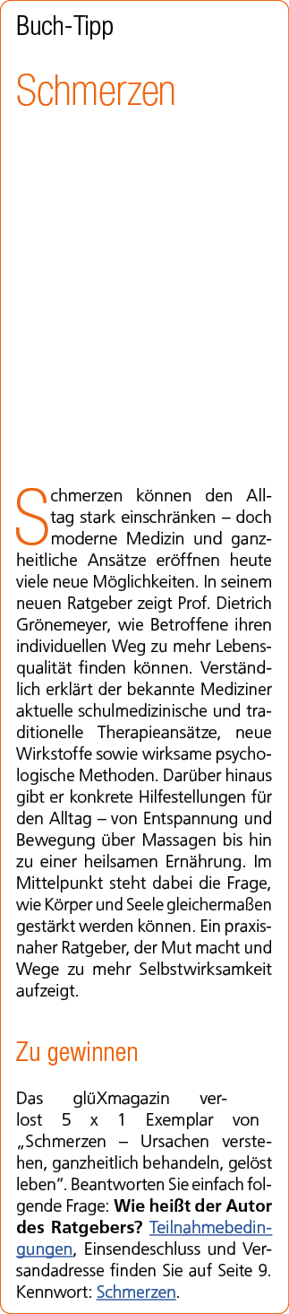 Buch Tipp Schmerzen Schmerzen k nnen den Alltag stark einschr nken – doch moderne Medizin und ganzheitliche Ans tze e...